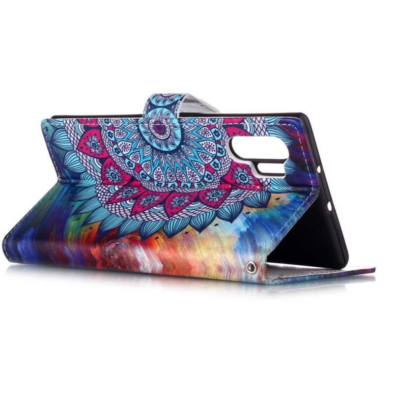 Bescherming Hoesje Samsung Galaxy Note 10 Plus Telefoonhoesje Koning Mandala