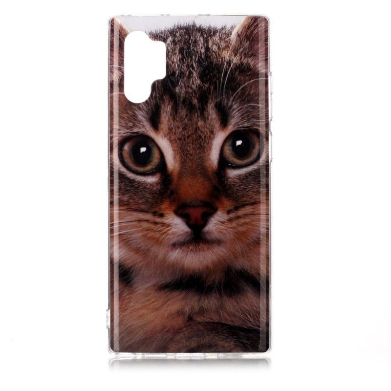 Cover Hoesje Samsung Galaxy Note 10 Plus Telefoonhoesje Mijn Kitten