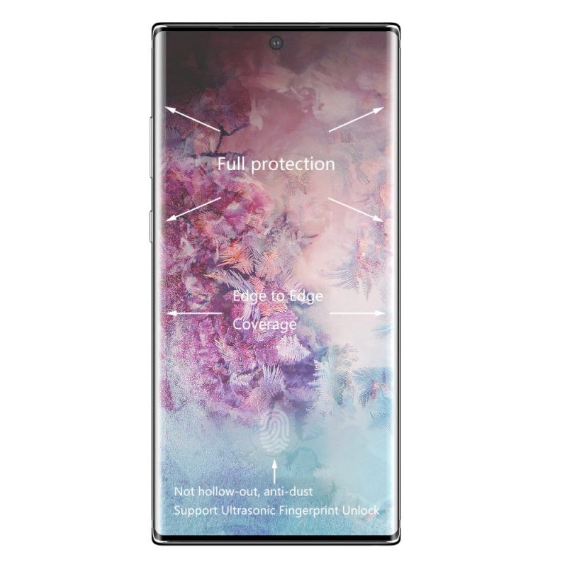 Gehard Glas Bescherming Samsung Galaxy Note 10 Plus Transparant Grijs Hoed Prins