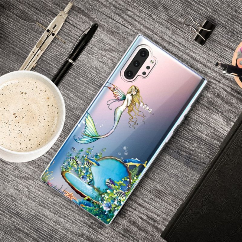 Hoesje Samsung Galaxy Note 10 Plus Blauwe Sirene