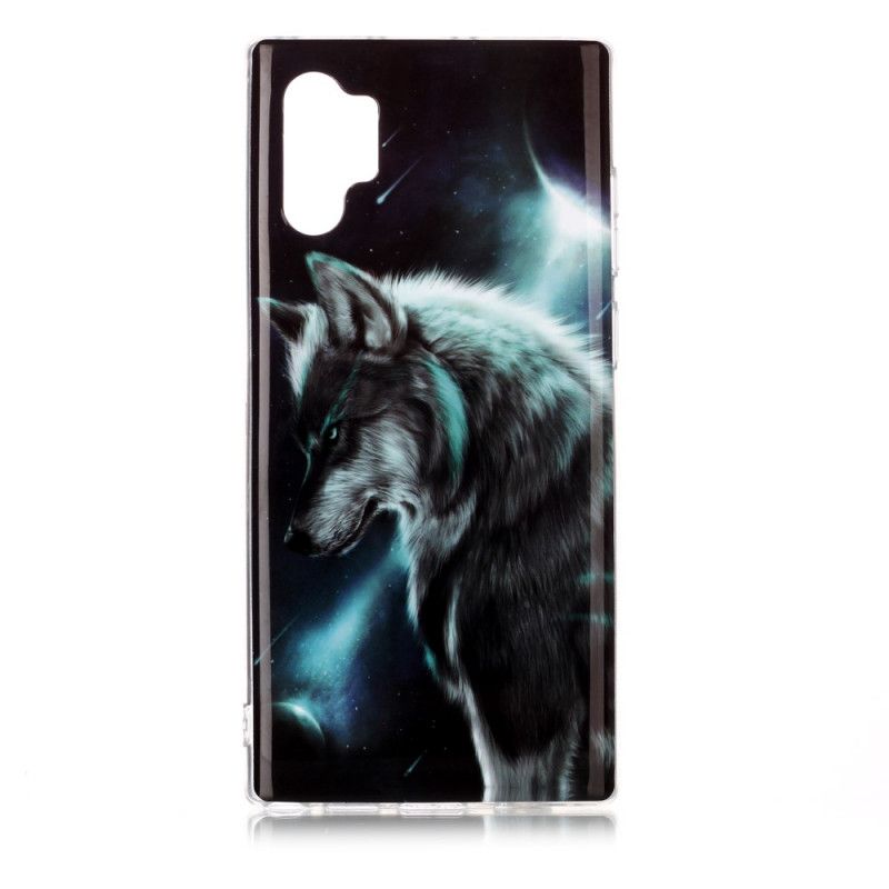 Hoesje Samsung Galaxy Note 10 Plus Telefoonhoesje Koninklijke Wolf