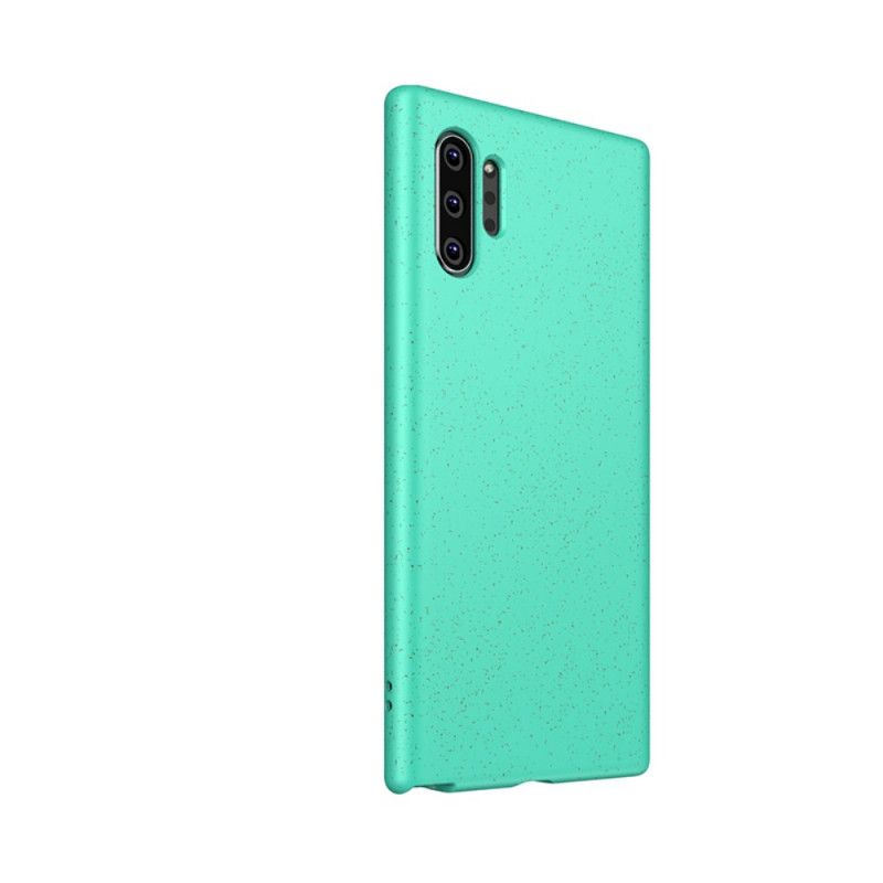 Hoesje voor Samsung Galaxy Note 10 Plus Rood Zwart Matte Serie