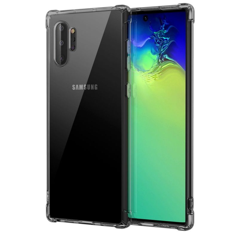 Hoesje voor Samsung Galaxy Note 10 Plus Transparant Leeu-Design