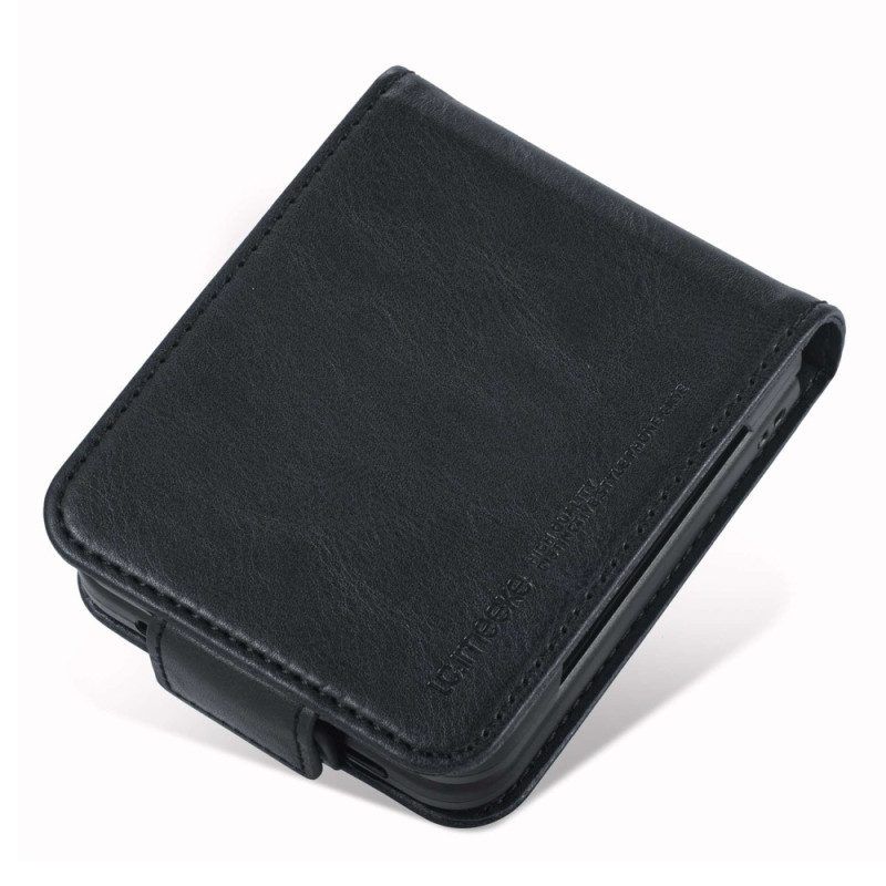 Case voor Samsung Galaxy Z Flip 4 Folio-hoesje Rfid-kaarthouder