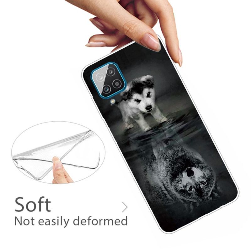 Case Hoesje Samsung Galaxy A12 Telefoonhoesje Puppydroom