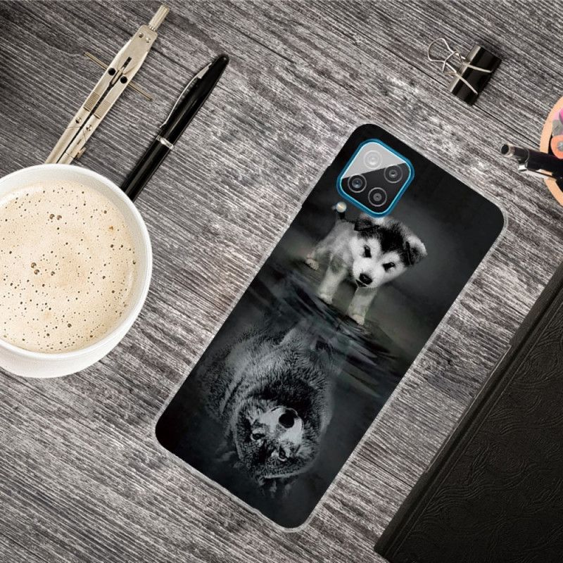 Case Hoesje Samsung Galaxy A12 Telefoonhoesje Puppydroom