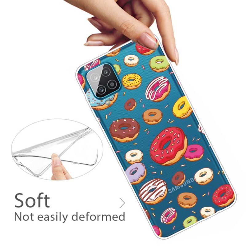 Cover Hoesje Samsung Galaxy A12 Telefoonhoesje Hou Van Donuts