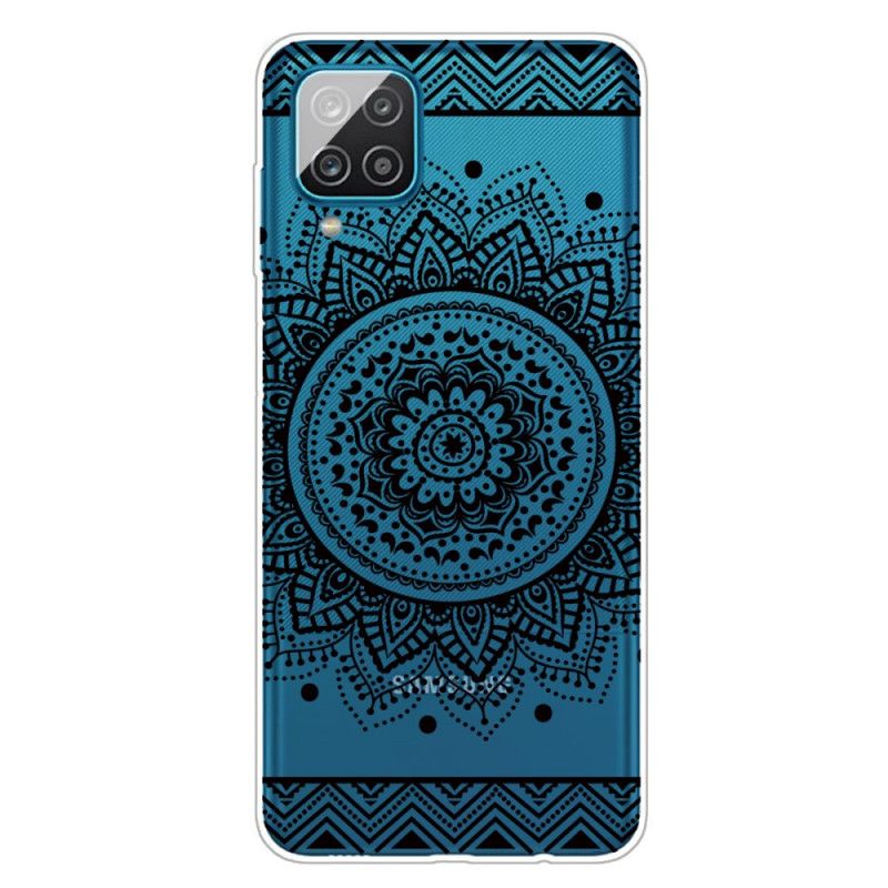 Cover Hoesje Samsung Galaxy A12 Telefoonhoesje Sublieme Mandala