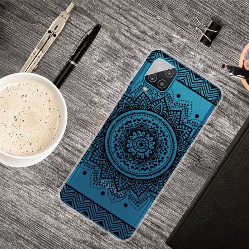 Cover Hoesje Samsung Galaxy A12 Telefoonhoesje Sublieme Mandala