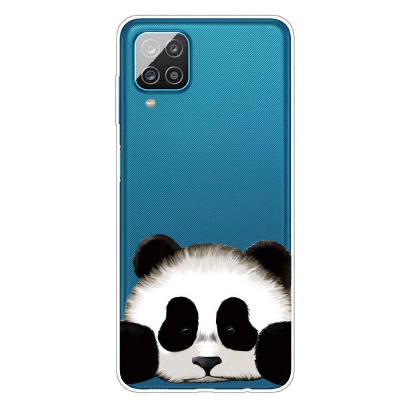 Hoesje Samsung Galaxy A12 Transparante Panda