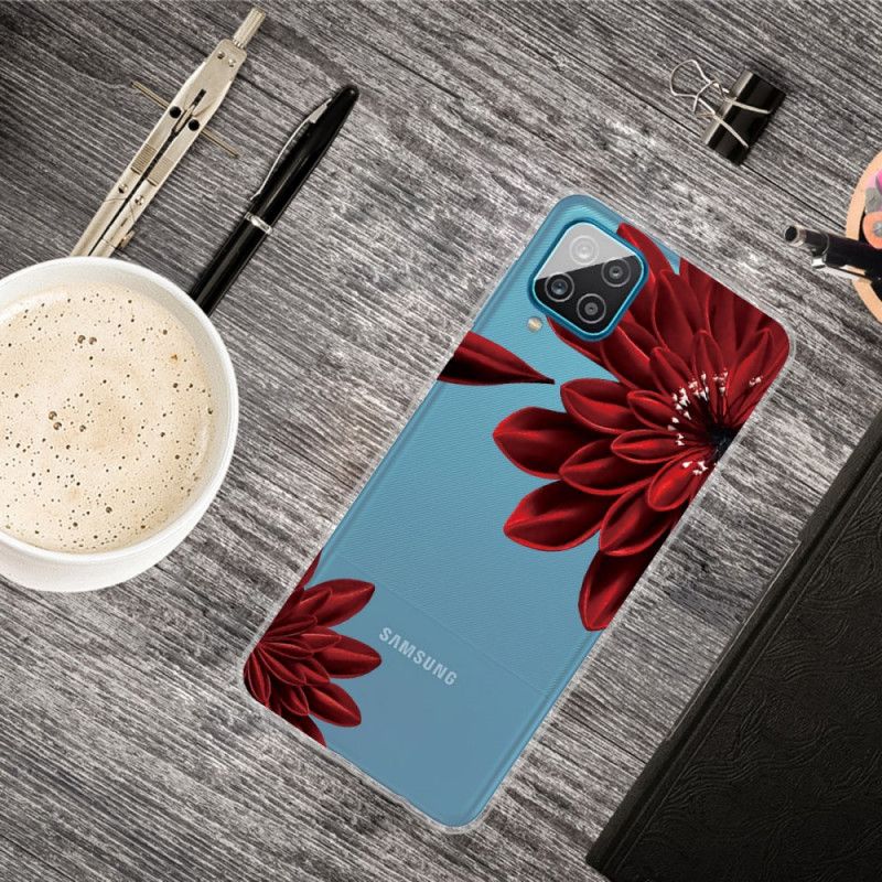 Hoesje Samsung Galaxy A12 Wilde Bloemen