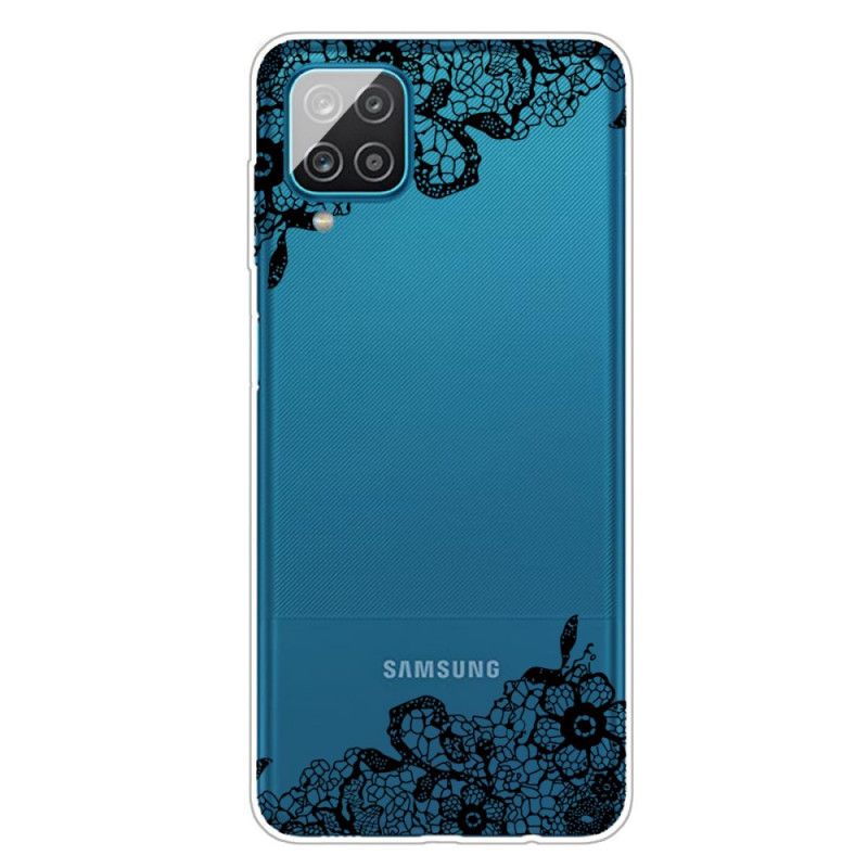 Hoesje voor Samsung Galaxy A12 Fijn Kant