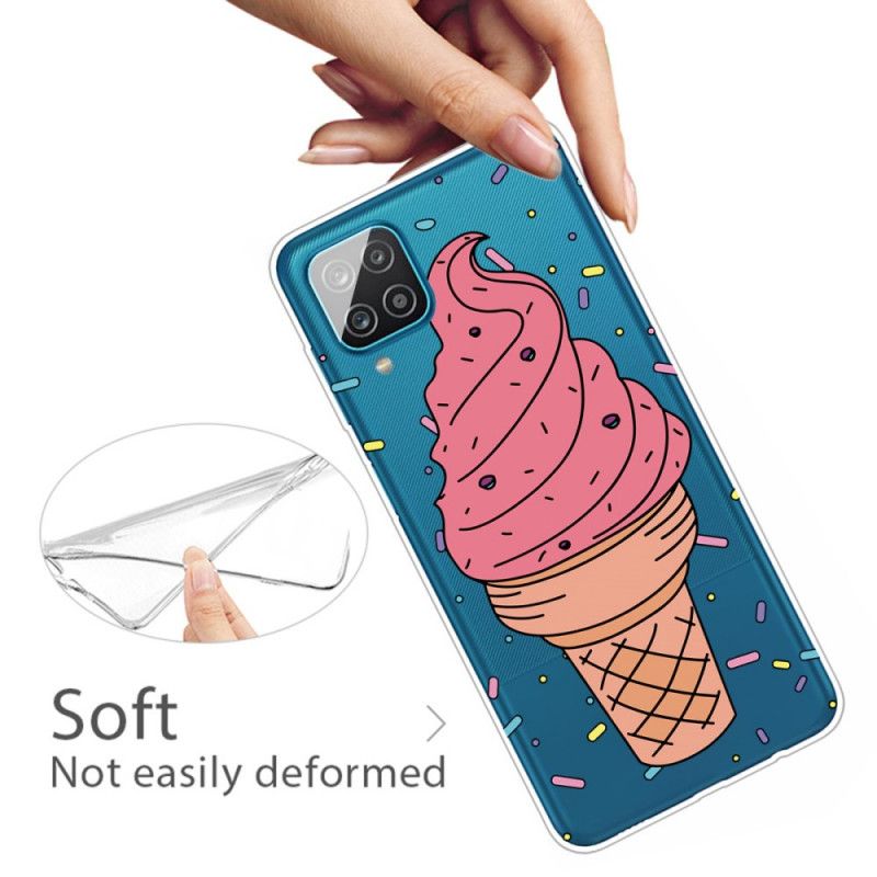 Hoesje voor Samsung Galaxy A12 Ijs