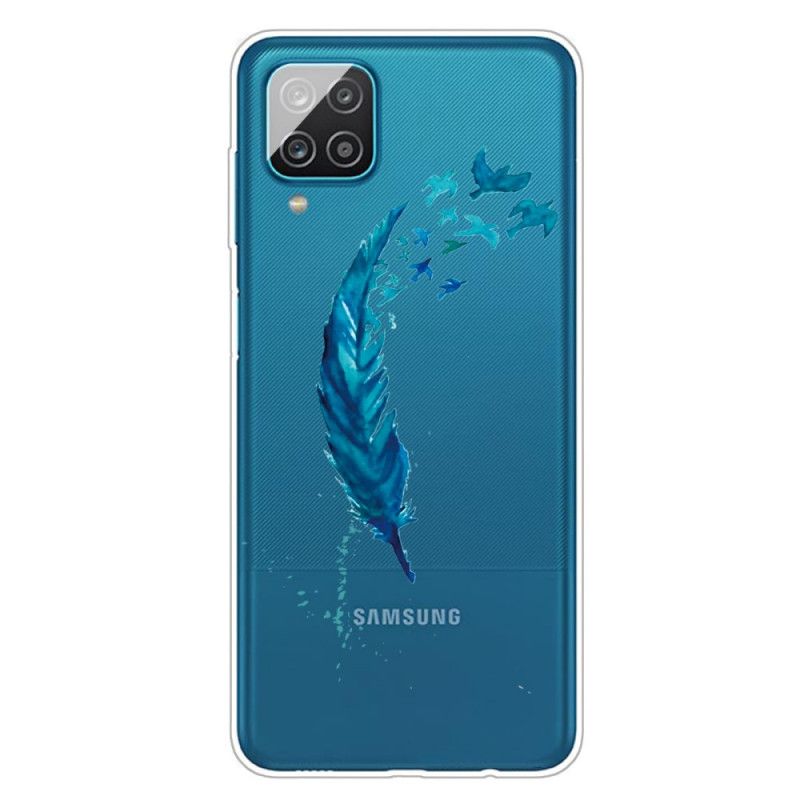 Hoesje voor Samsung Galaxy A12 Mooie Veer