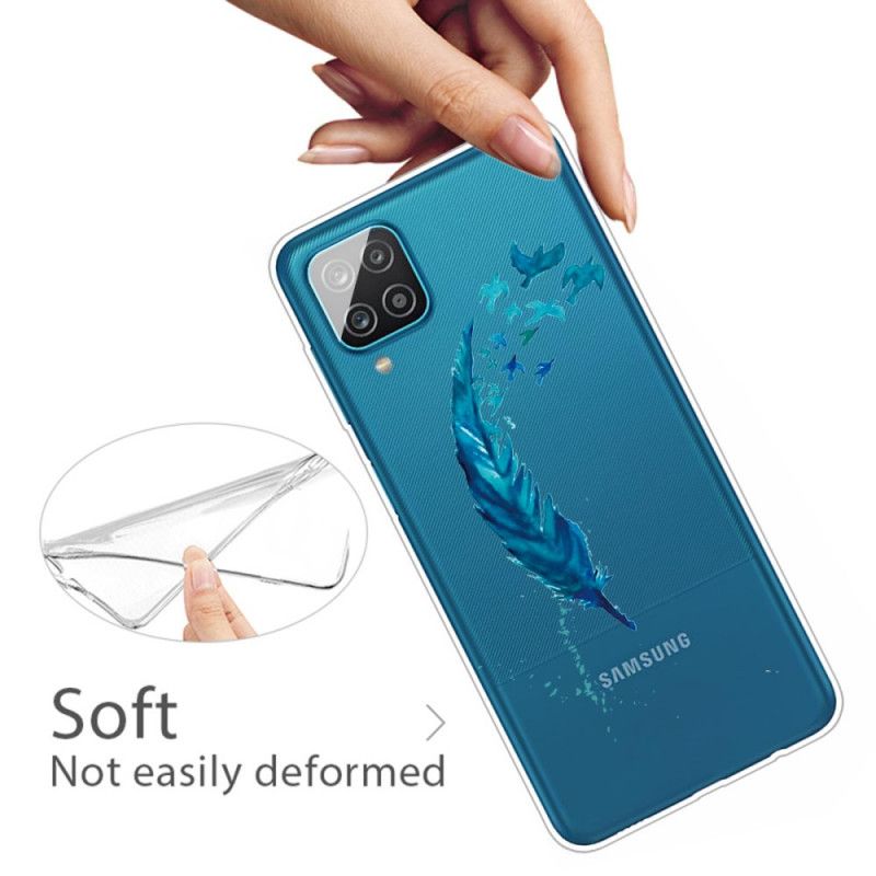 Hoesje voor Samsung Galaxy A12 Mooie Veer