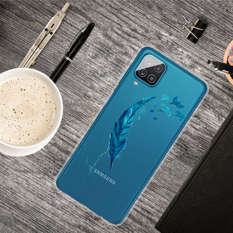 Hoesje voor Samsung Galaxy A12 Mooie Veer