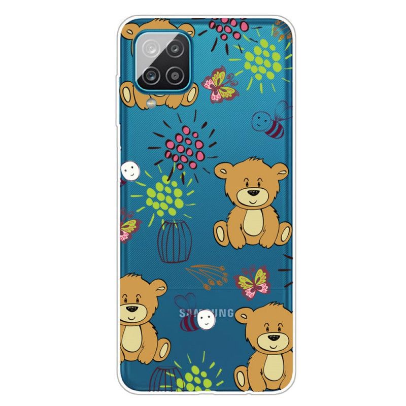 Hoesje voor Samsung Galaxy A12 Top Teddyberen