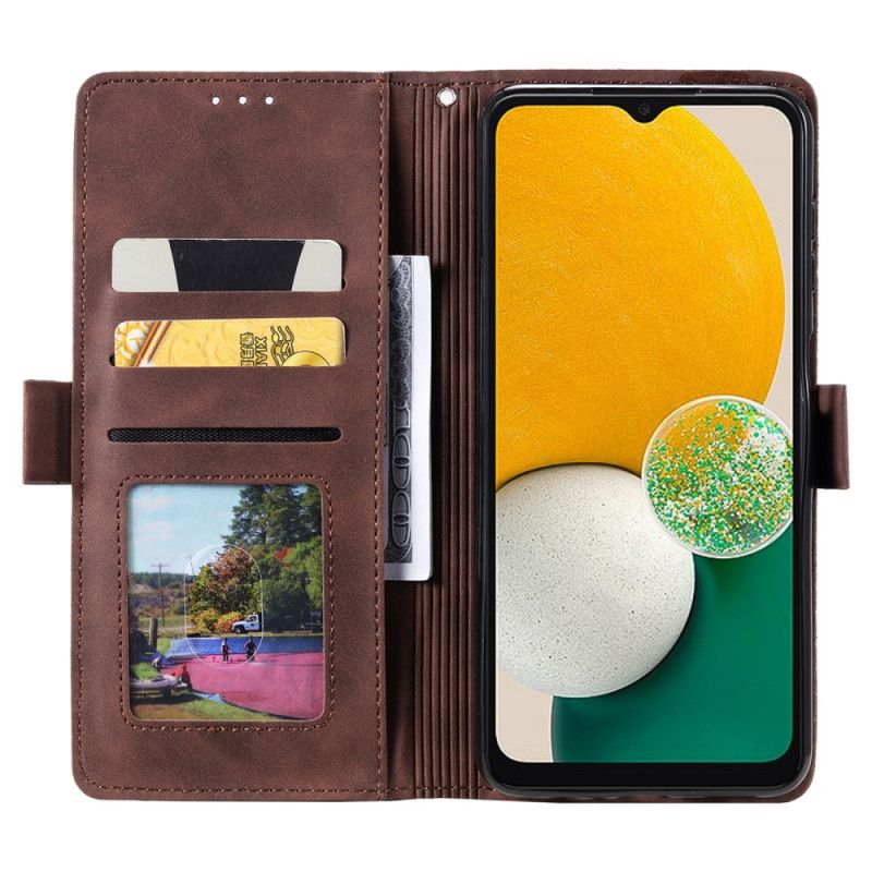 Bescherming Hoesje Samsung Galaxy A55 5g Retro Portemonnee