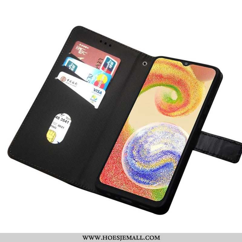 Flip Case Leren Samsung Galaxy A55 5g Idewei