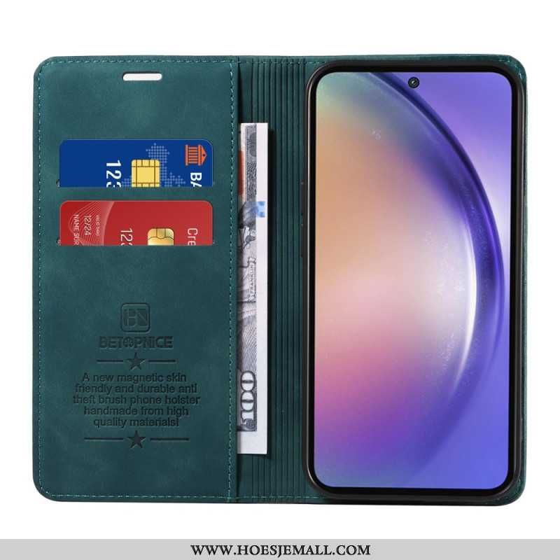 Folio-hoesje Samsung Galaxy A55 5g Betopnice Bescherming Hoesje