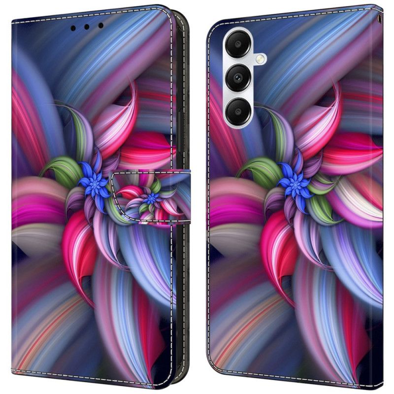 Folio-hoesje Samsung Galaxy A55 5g Bloem In Kleur