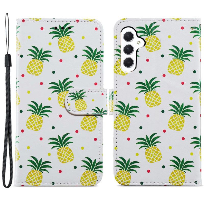 Folio-hoesje Samsung Galaxy A55 5g Telefoonhoesje Ananas In Lnaière