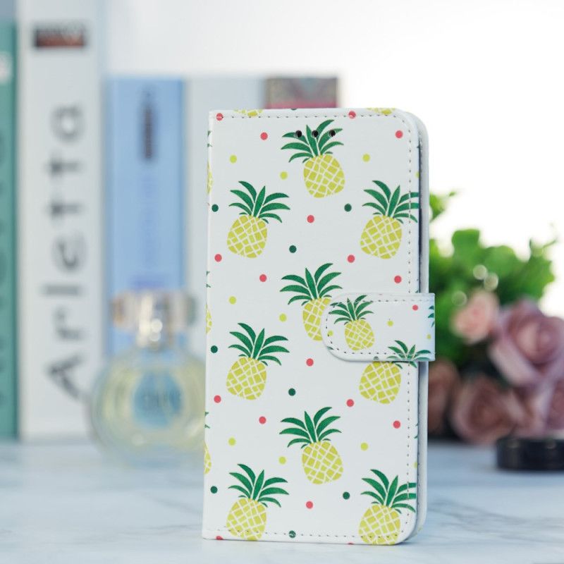 Folio-hoesje Samsung Galaxy A55 5g Telefoonhoesje Ananas In Lnaière