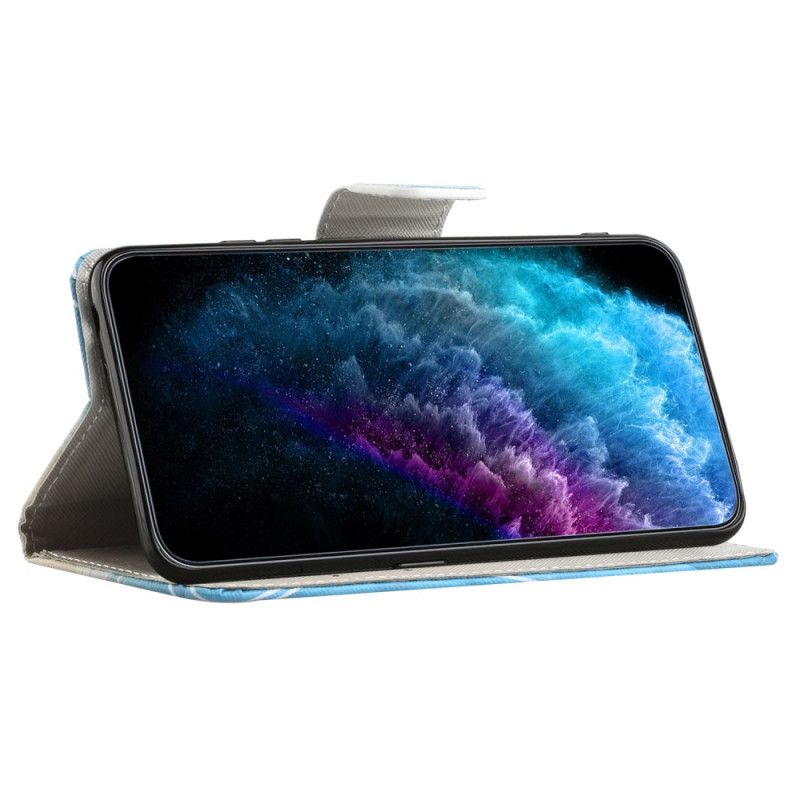 Folio-hoesje Samsung Galaxy A55 5g Telefoonhoesje Fonkelende Vlinders