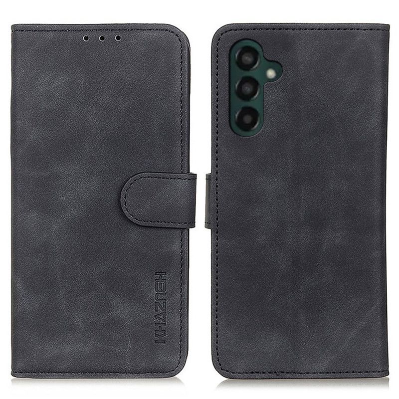 Folio-hoesje Samsung Galaxy A55 5g Telefoonhoesje Retrostijl Khazneh