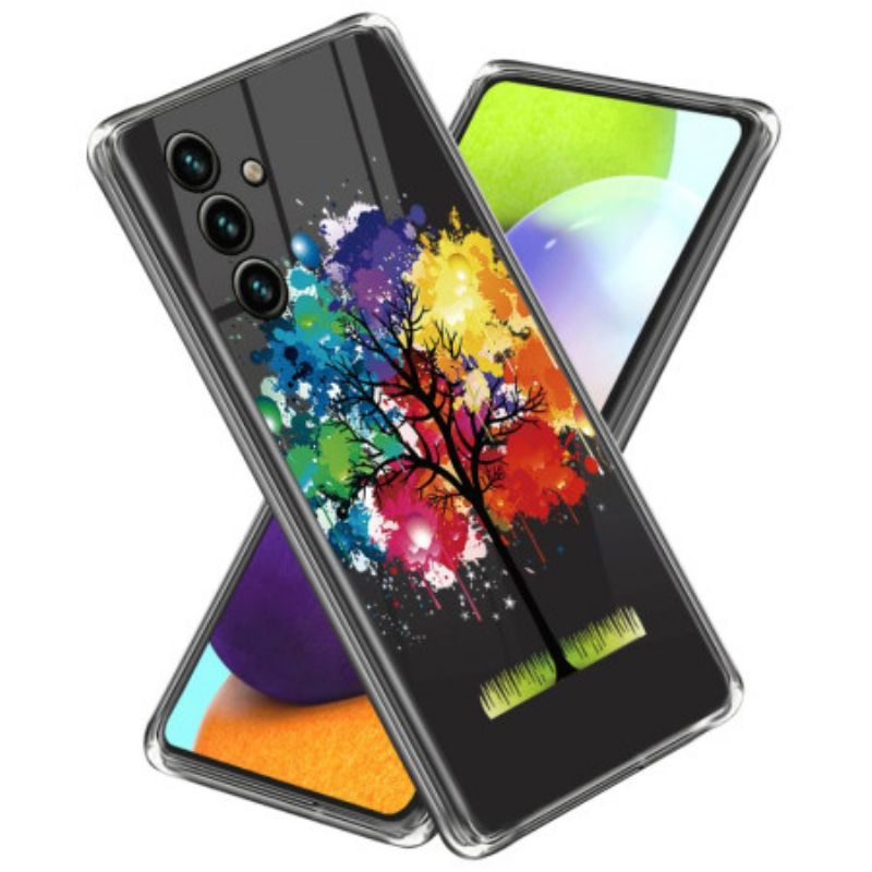 Hoesje Samsung Galaxy A55 5g Kleurrijke Boom