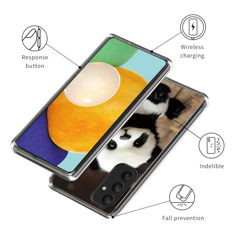 Hoesje Voor Samsung Galaxy A55 5g Panda