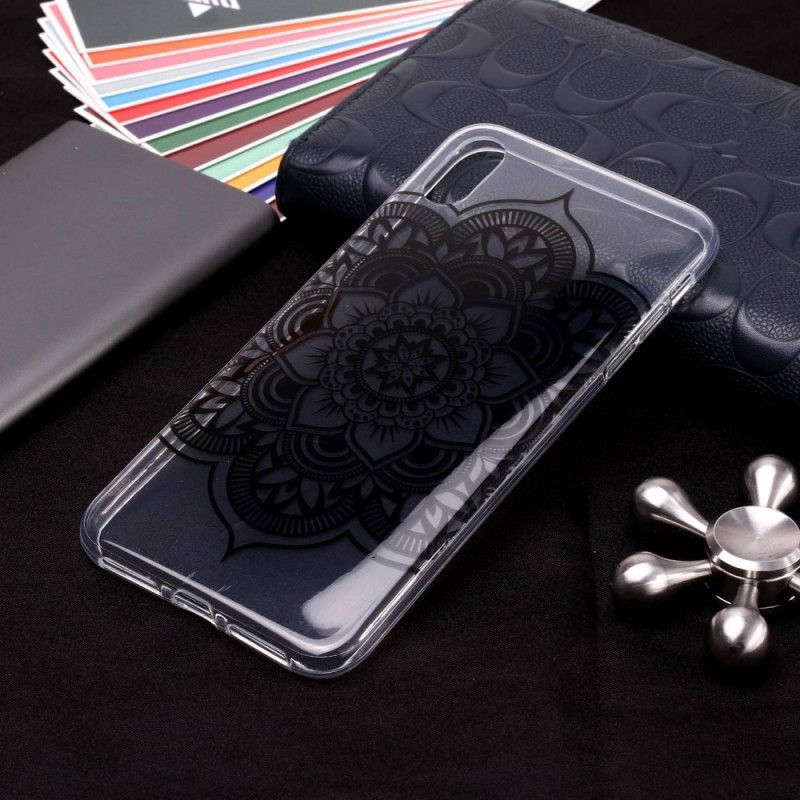 Cover Hoesje iPhone XS Telefoonhoesje Transparante Klassieke Mandala