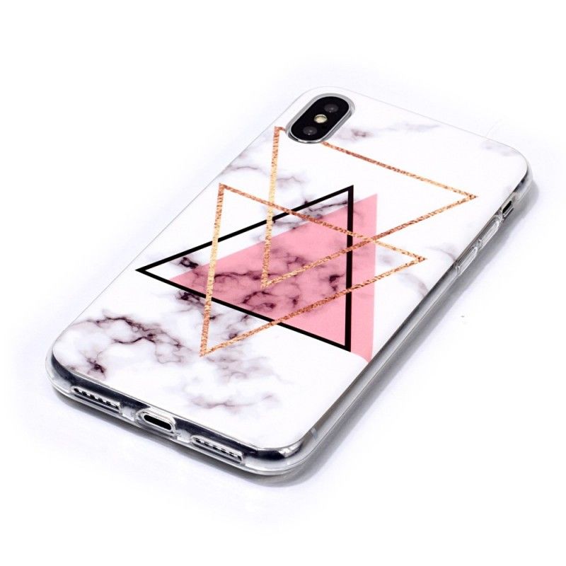 Hoesje iPhone XS Diamantmarmer