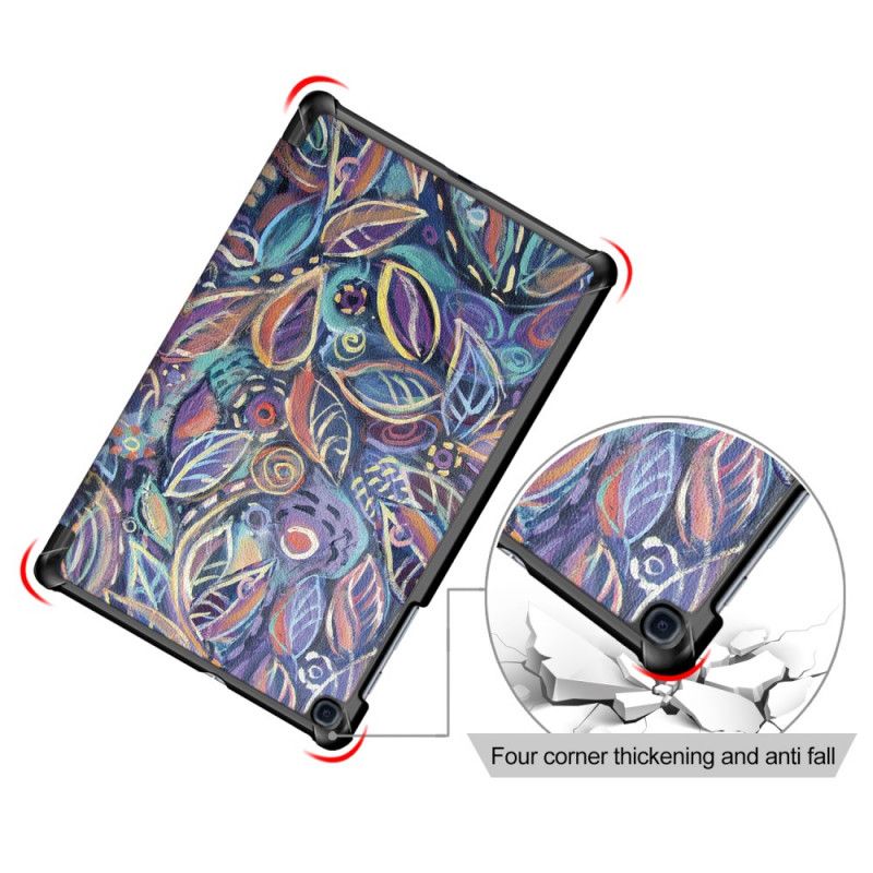 Abstract Verbeterde Samsung Galaxy Tab A 10.1 (2019) Smartcase