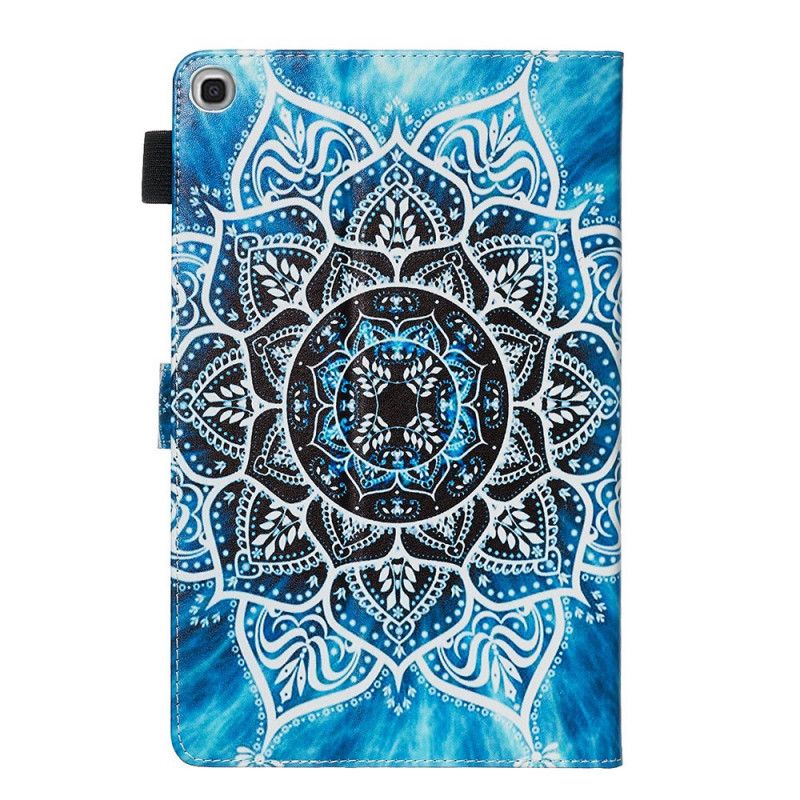 Bescherming Hoesje Samsung Galaxy Tab A 10.1 (2019) Telefoonhoesje Sneeuwvlok Mandala