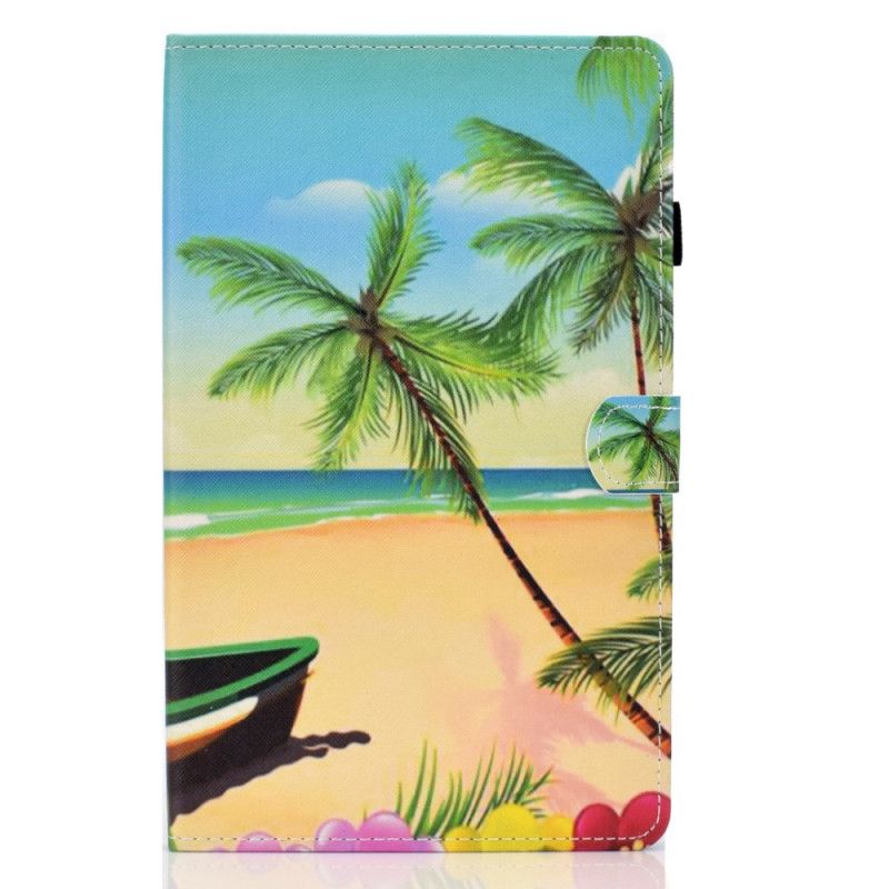 Bescherming Hoesje Samsung Galaxy Tab A 10.1 (2019) Telefoonhoesje Strand