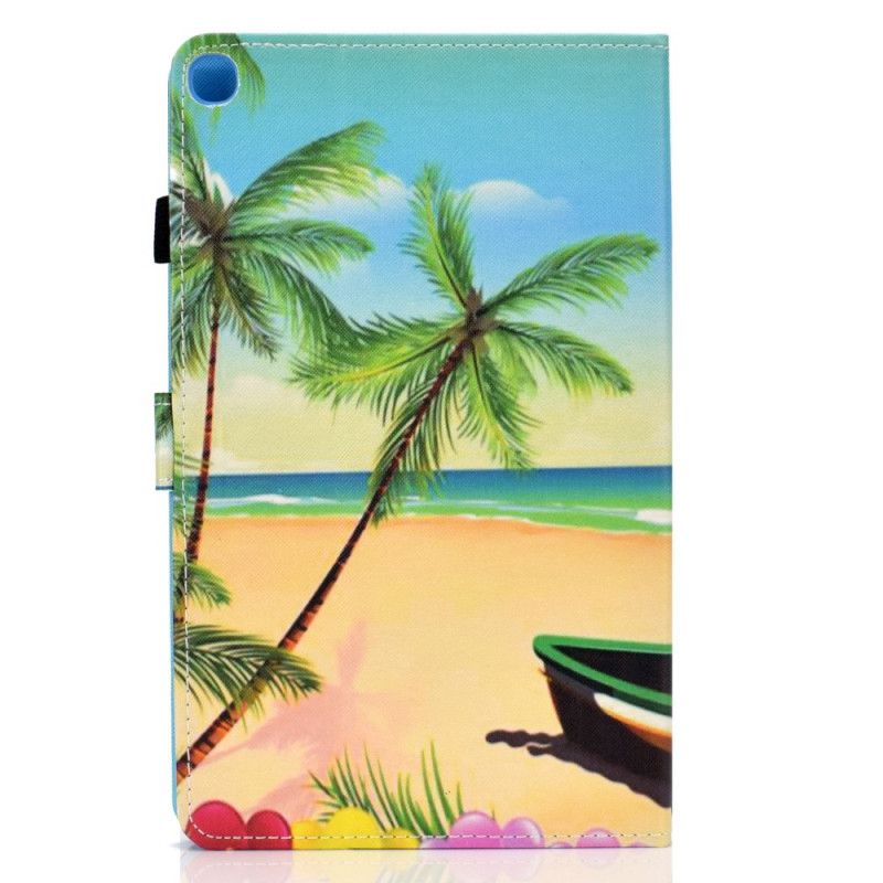 Bescherming Hoesje Samsung Galaxy Tab A 10.1 (2019) Telefoonhoesje Strand