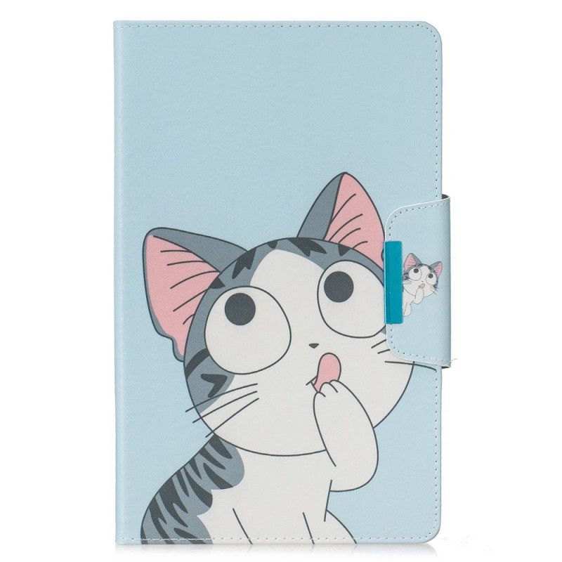 Cover Folio-hoesje Samsung Galaxy Tab A 10.1 (2019) Telefoonhoesje Ontwerp Kat Femoir