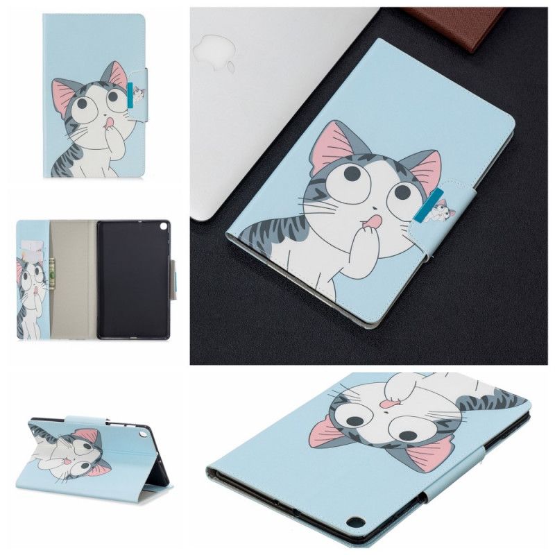 Cover Folio-hoesje Samsung Galaxy Tab A 10.1 (2019) Telefoonhoesje Ontwerp Kat Femoir