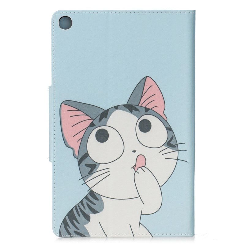 Cover Folio-hoesje Samsung Galaxy Tab A 10.1 (2019) Telefoonhoesje Ontwerp Kat Femoir