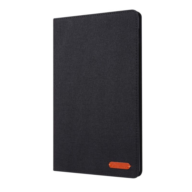 Cover Samsung Galaxy Tab A 10.1 (2019) Grijs Zwart Stof