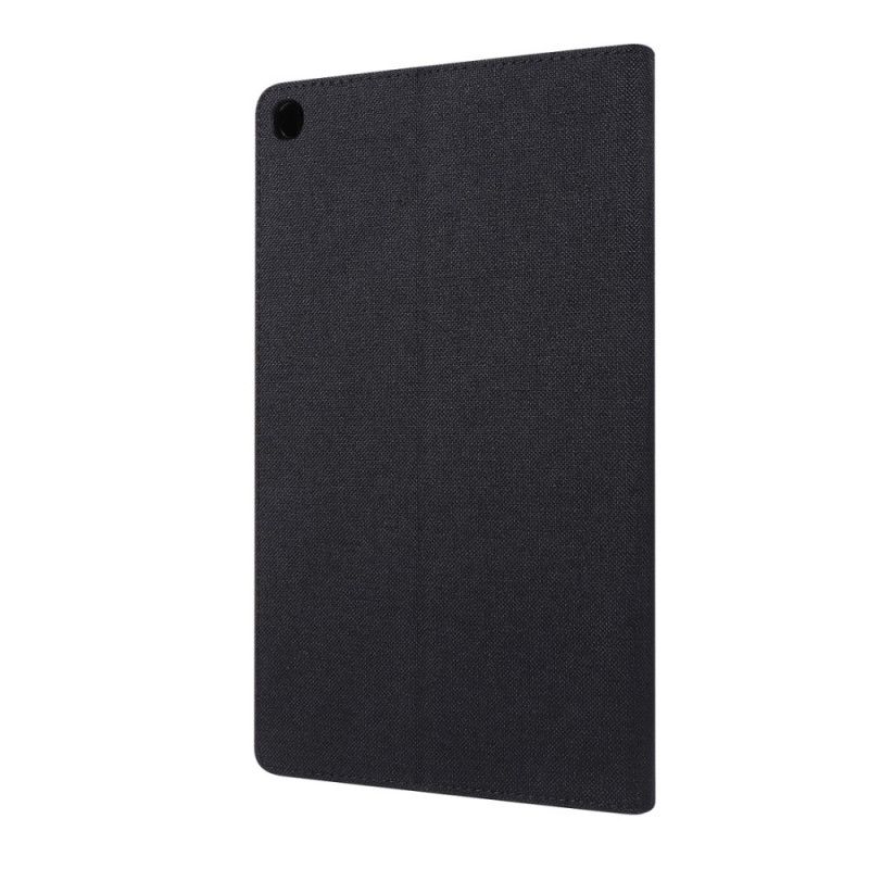 Cover Samsung Galaxy Tab A 10.1 (2019) Grijs Zwart Stof