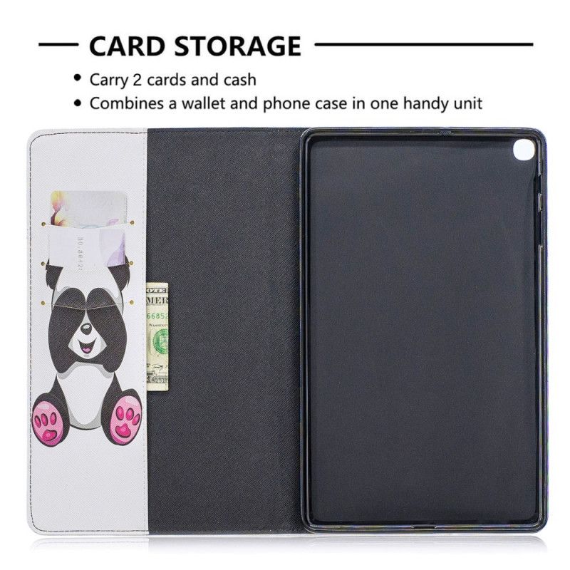 Cover Samsung Galaxy Tab A 10.1 (2019) Leuke Panda