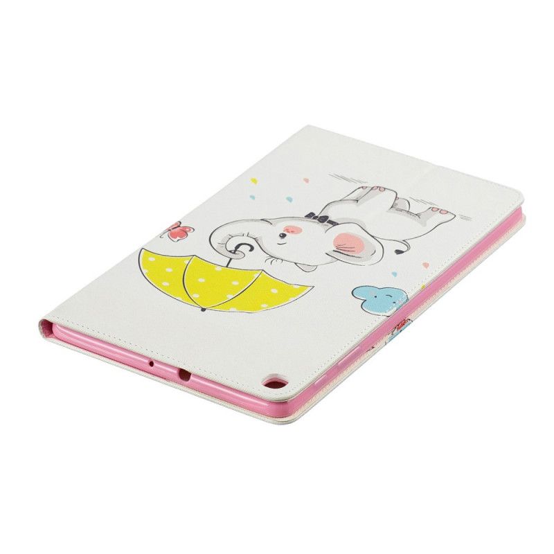 Cover Samsung Galaxy Tab A 10.1 (2019) Olifant In De Regen