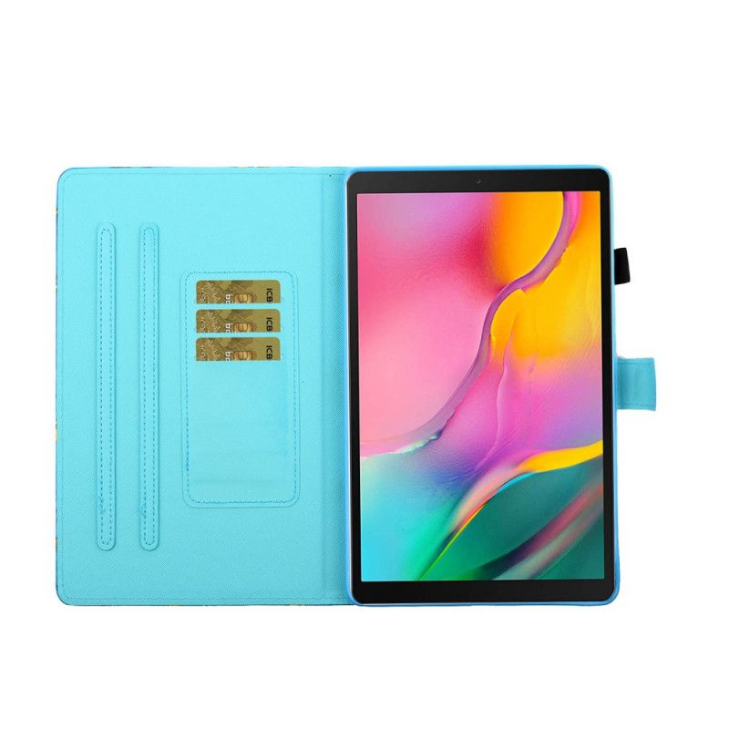 Flip Case Leren Samsung Galaxy Tab A 10.1 (2019) Hartboom