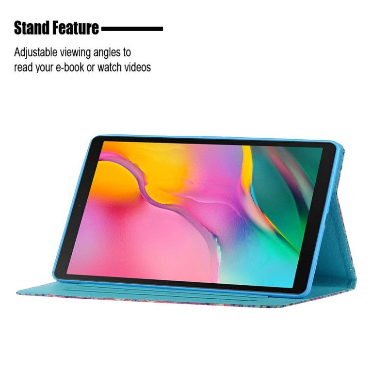 Flip Case Leren Samsung Galaxy Tab A 10.1 (2019) Hartboom