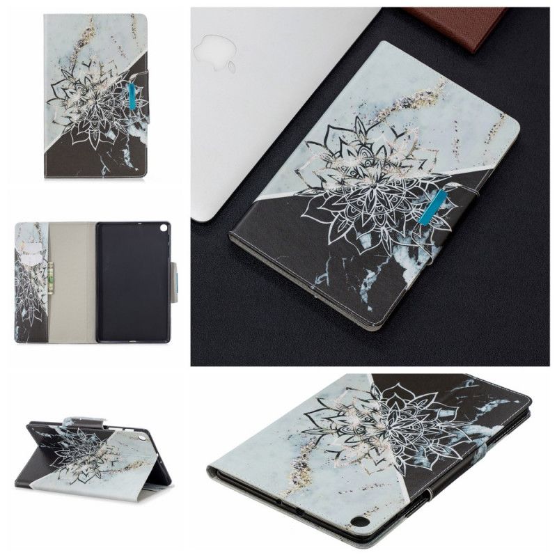 Flip Case Leren Samsung Galaxy Tab A 10.1 (2019) Mandala Femoir-Ontwerp