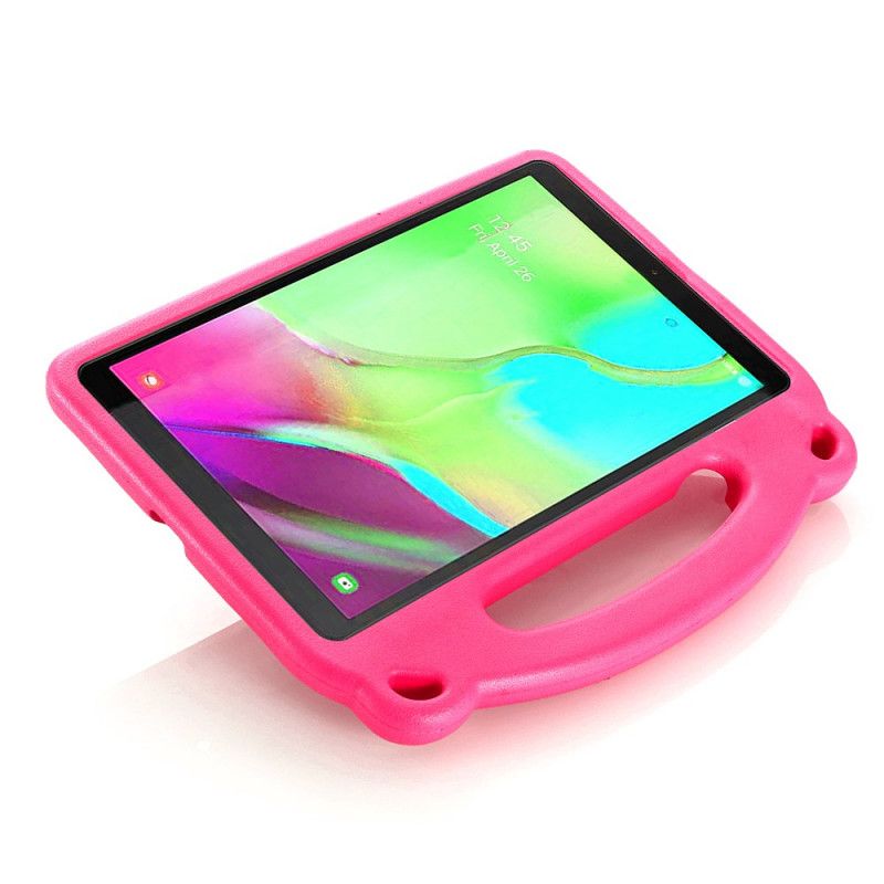 Hoesje Samsung Galaxy Tab A 10.1 (2019) Magenta Zwart Kinderpanda