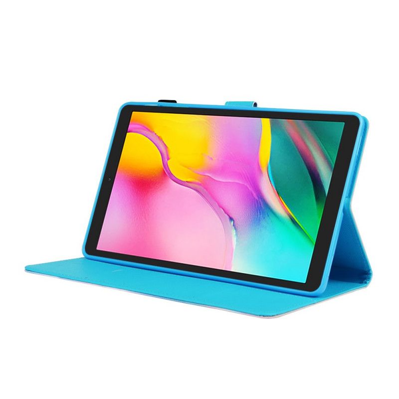 Leren Hoesje Samsung Galaxy Tab A 10.1 (2019) Aquarel Dromenvanger