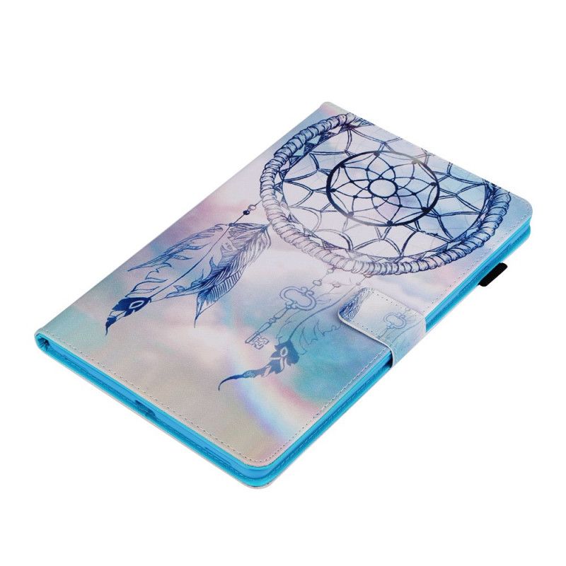 Leren Hoesje Samsung Galaxy Tab A 10.1 (2019) Aquarel Dromenvanger